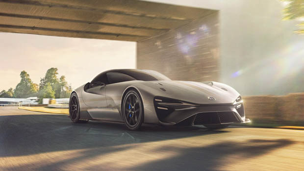 Lexus Electrified Sport concept track vision