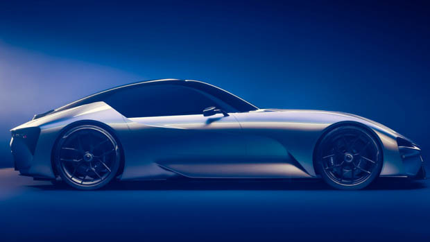 Lexus Electrified Sport concept side view