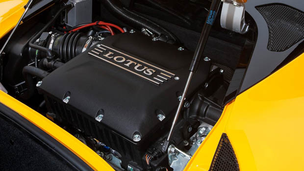 Lotus Evora supercharged V6 engine