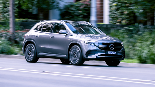 Mercedes-Benz EQA350 2022 driving