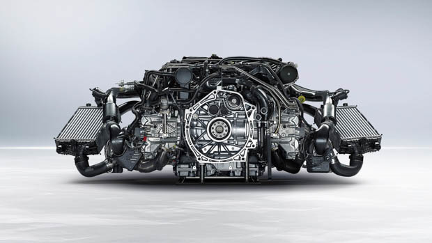 Porsche 911 Turbo engine