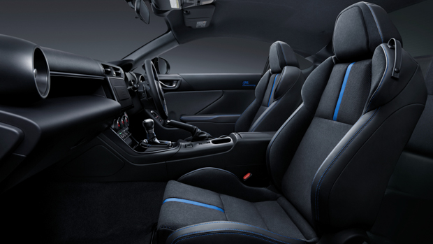 Subaru BRZ 2022 special edition interior