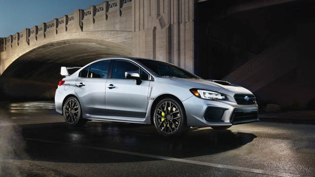 Subaru WRX STI 2018 silver