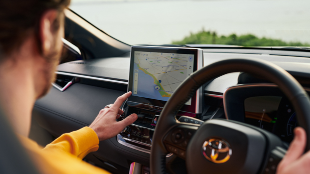 Toyota Corolla Cross 2023 touchscreen