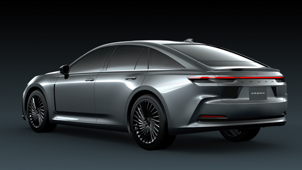 Toyota Crown 2022 rear 3/4