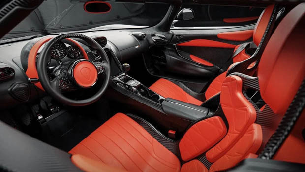 Koenigsegg CC850 2022 interior