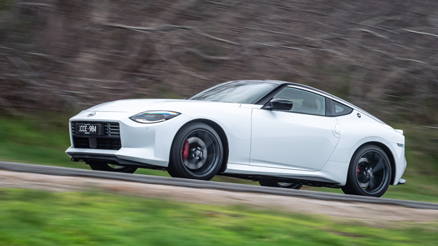 2022 Nissan Z Coupe manual white - exterior driving shot 7