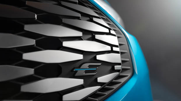 Ford e-Transit Custom 2023 front grille