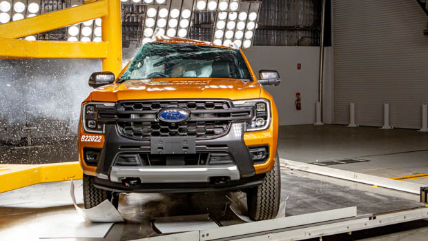 Ford Ranger ANCAP 2022 side impact