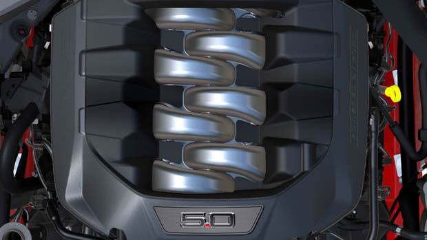 Ford Mustang 2023 5.0-litre V8 engine