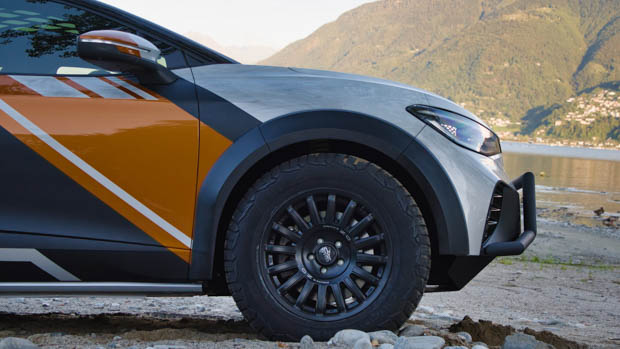 Volkswagen ID XTreme front wheels