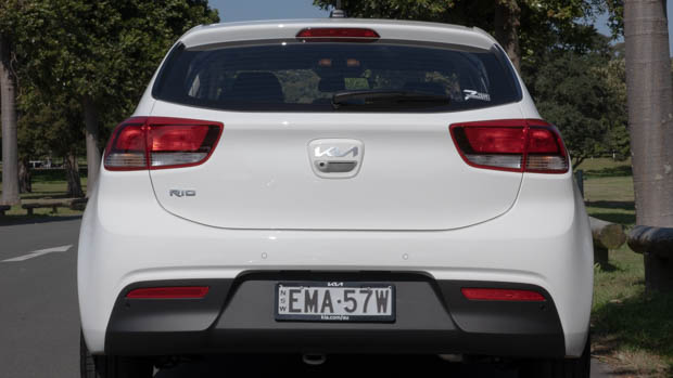 2022 Kia Rio S manual rear static