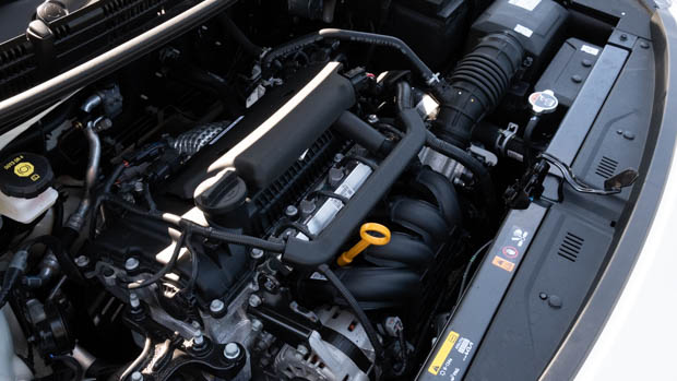 2022 Kia Rio S manual engine bay