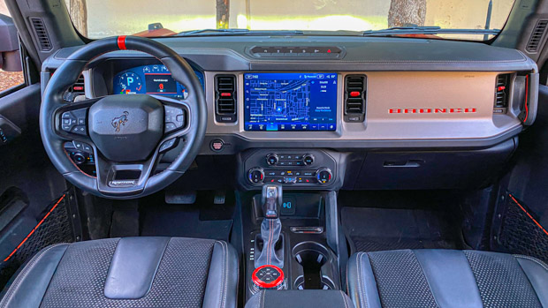 Ford Bronco Raptor 2023 dashboard