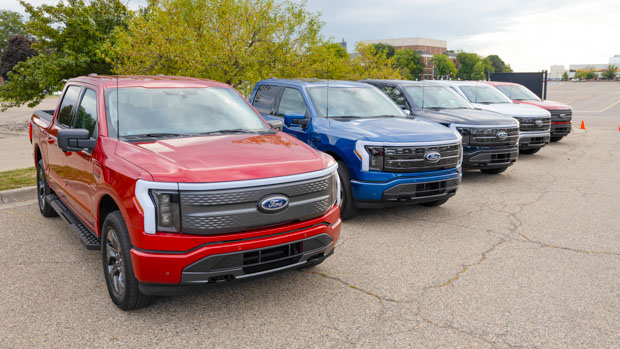 Ford F-150 Lightning 2023 range