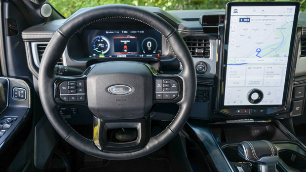 Ford F-150 Lightning 2023 dashboard