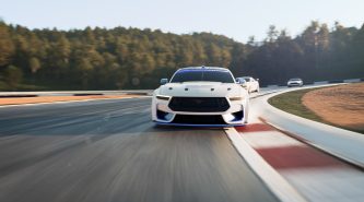 Ford shows off the new Gen3 Supercars Mustang race car in Detroit!