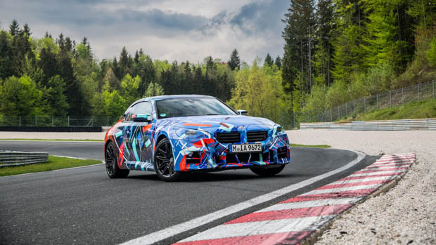 2023 BMW M2 front 3/4