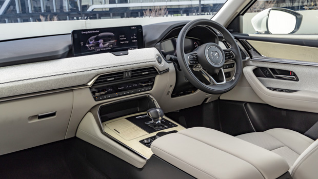 Mazda CX60 2023 white interior