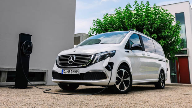 Mercedes-Benz EQV 2020 charging