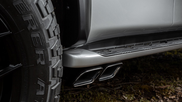 Nissan Patrol Warrior side exit exhaust