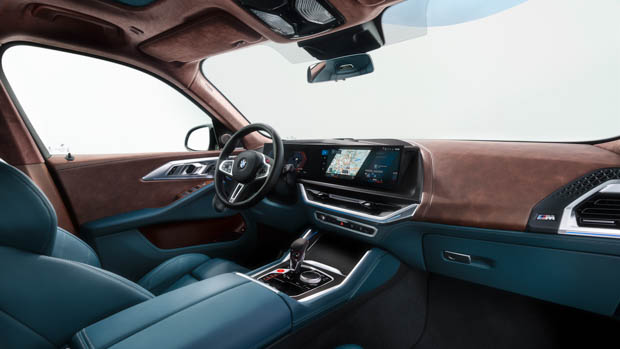 2023 BMW XM interior shot