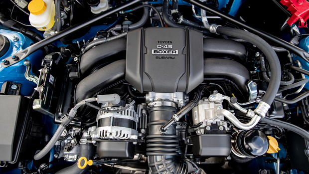 2022 Toyota GR86 GTS Coupe Blue - engine bay