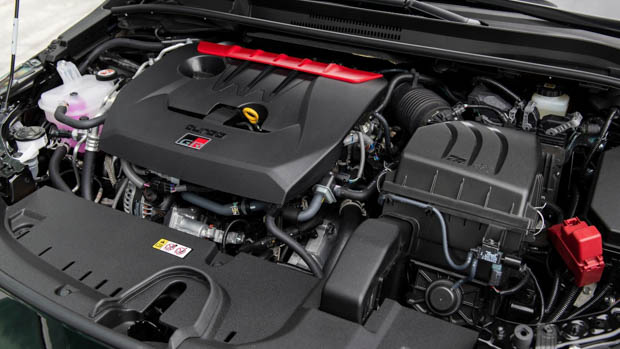 Toyota GR Corolla 2023 engine bay