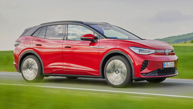 Volkswagen ID4 GTX 2023 side profile