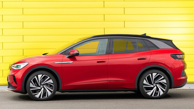 Volkswagen ID4 GTX 2023 side profile