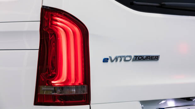 Mercedes-Benz eVito tourer badge
