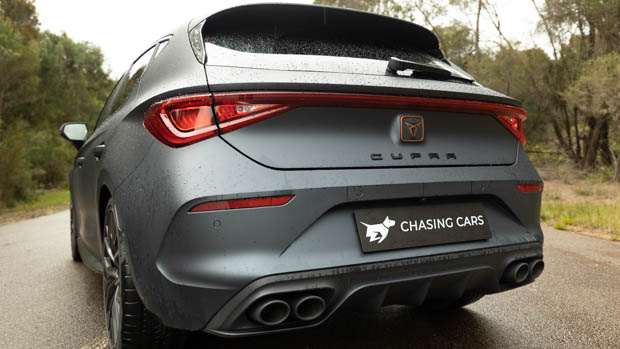 Cupra Leon VZx 2023 magnetic tech matte rear end