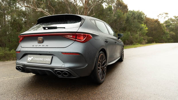 Cupra Leon VZx 2023 magnetic tech matte rear end