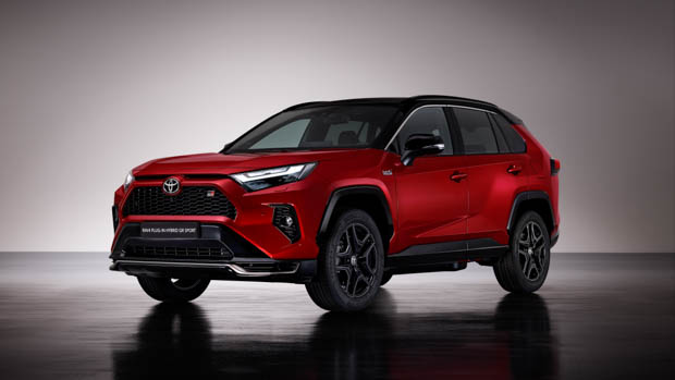 Toyota RAV4 GR Sport 2023 plug-in hybrid red