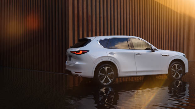 2023 Mazda CX-60 on water side rear