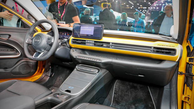 2023 Jeep Avenger interior shot