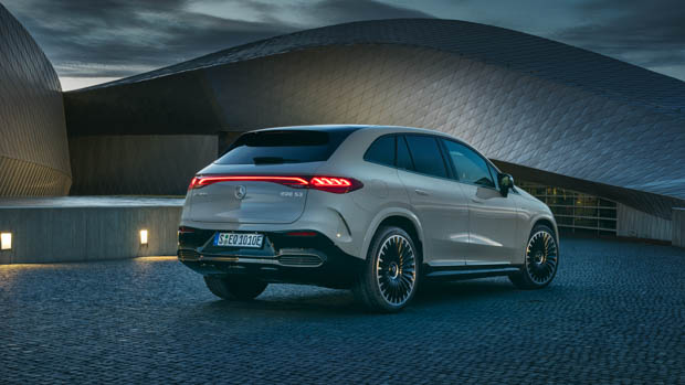 Mercedes-AMG EQE 53 SUV 2023 rear 3/4 static