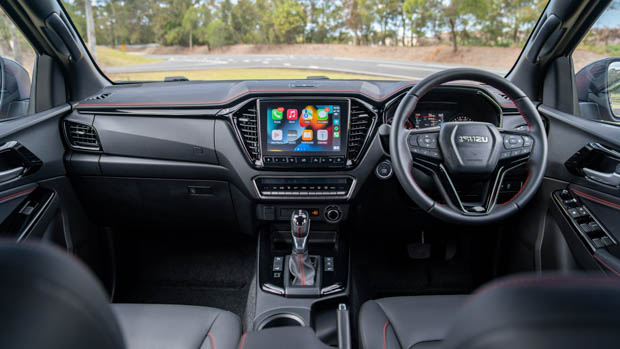2023 Isuzu D-Max interior wide shot