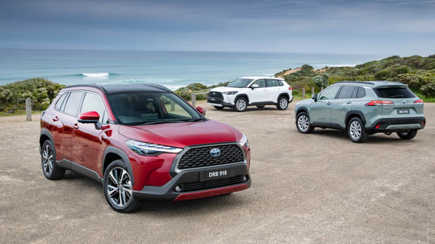 2022 Toyota Corolla Cross range