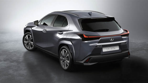 2023 Lexus UX 300e rear 3/4