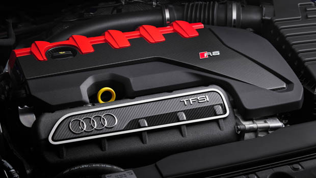 Audi RS3 performance edition 2023 engine bay