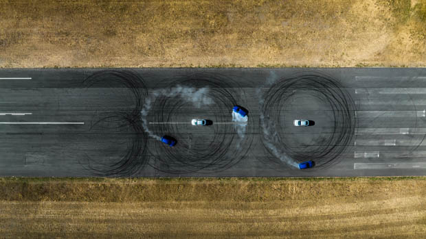 Audi RS3 performance edition 2023 300 burnout