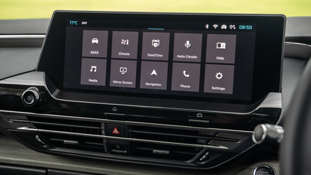 Citroen C5 X 2022 touchscreen