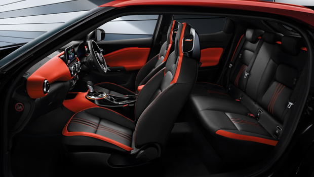 Nissan Juke 2023 seats