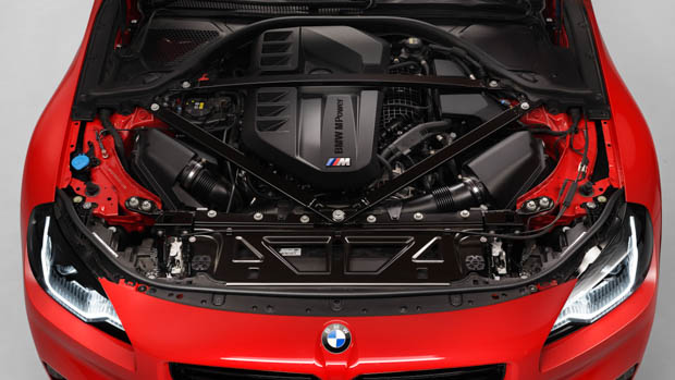 2023 BMW M2 engine bay