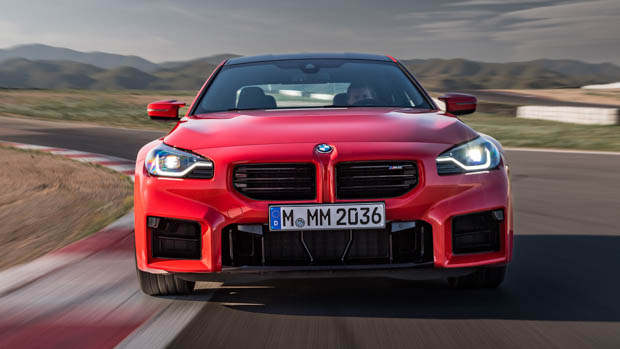 2023 BMW M2 on track front
