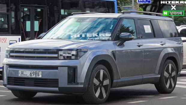 Hyundai Sante Fe 2024 rendering. Credit: Hitekro