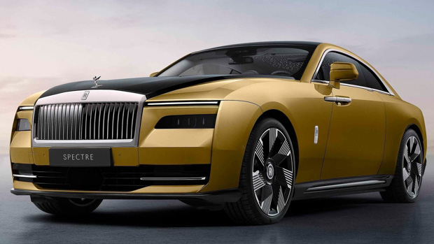 2042 Rolls-Royce Spectre front 3/4