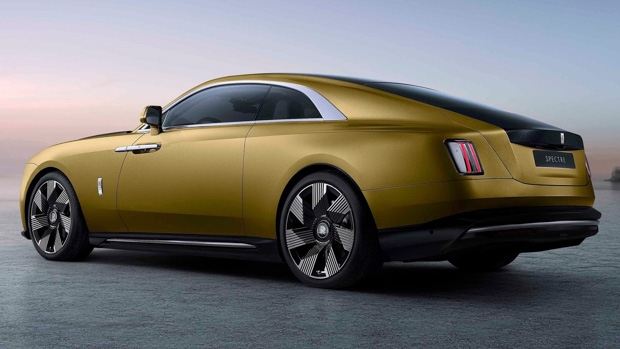 2042 Rolls-Royce Spectre rear 3/4