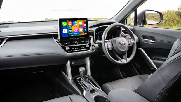 Toyota Corolla Cross Atmos AWD hybrid 2023 interior
